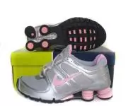 chaussures nike shox promos turbo +11 femmes girs rose pas cher